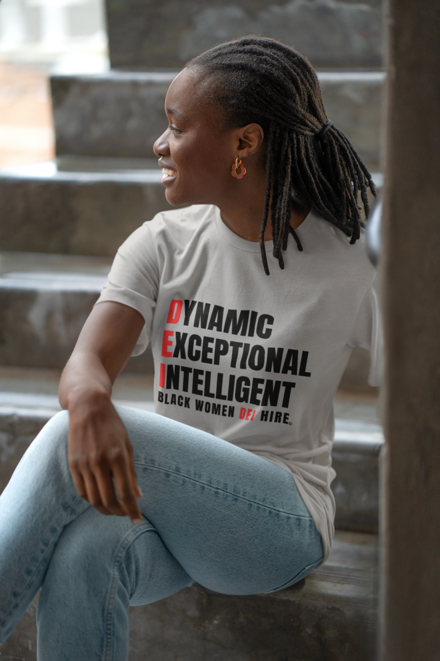 Unisex Inspirational Black Women DEI Hire Tee