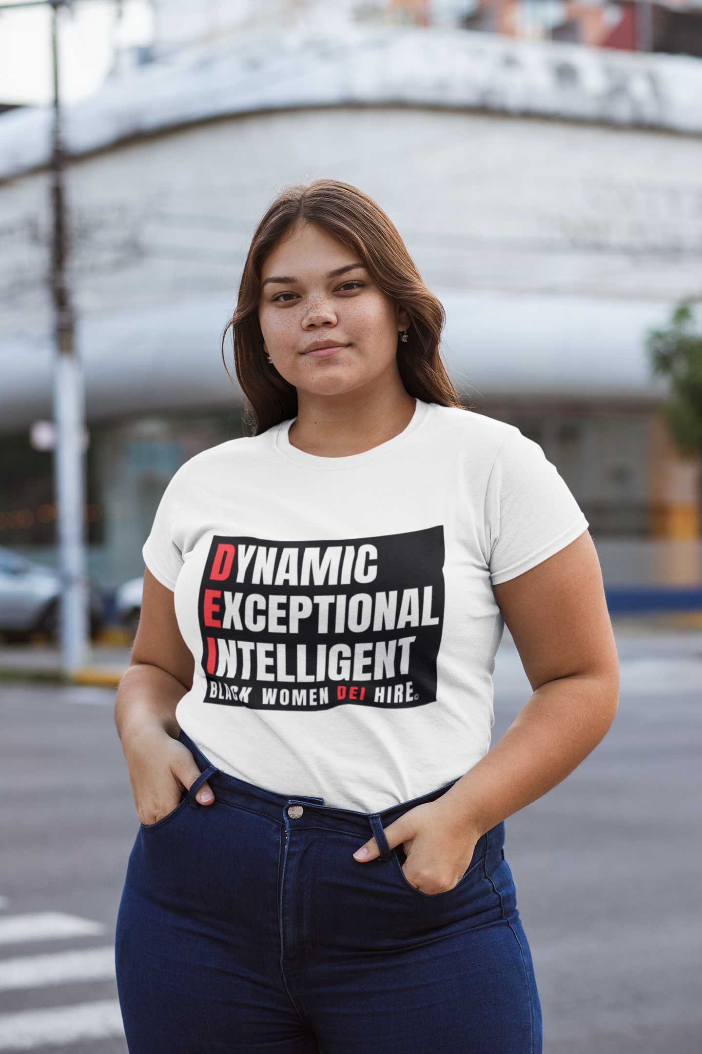 Inspirational Black Women DEI Hire Tee