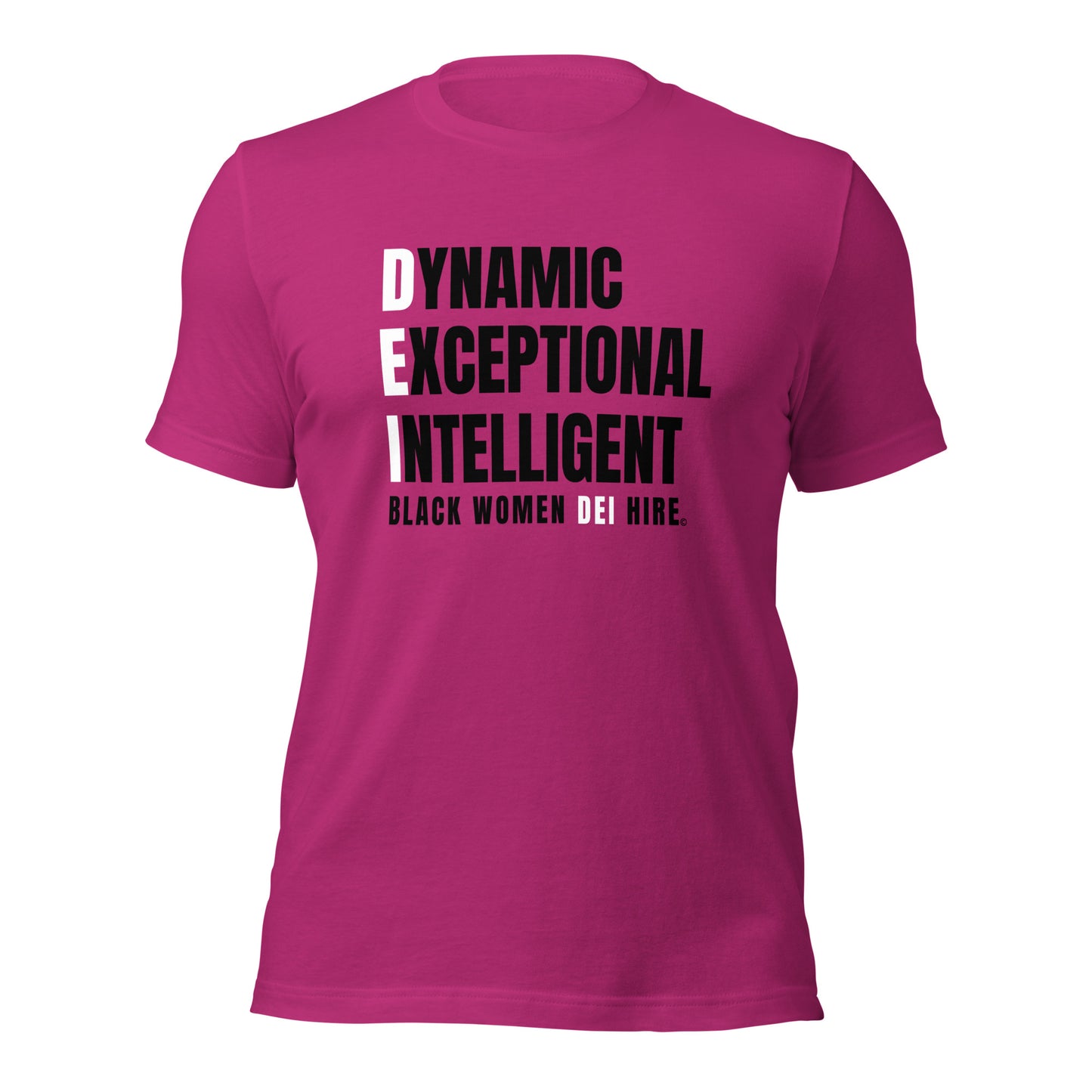 Unisex Inspirational Black Women DEI Tee