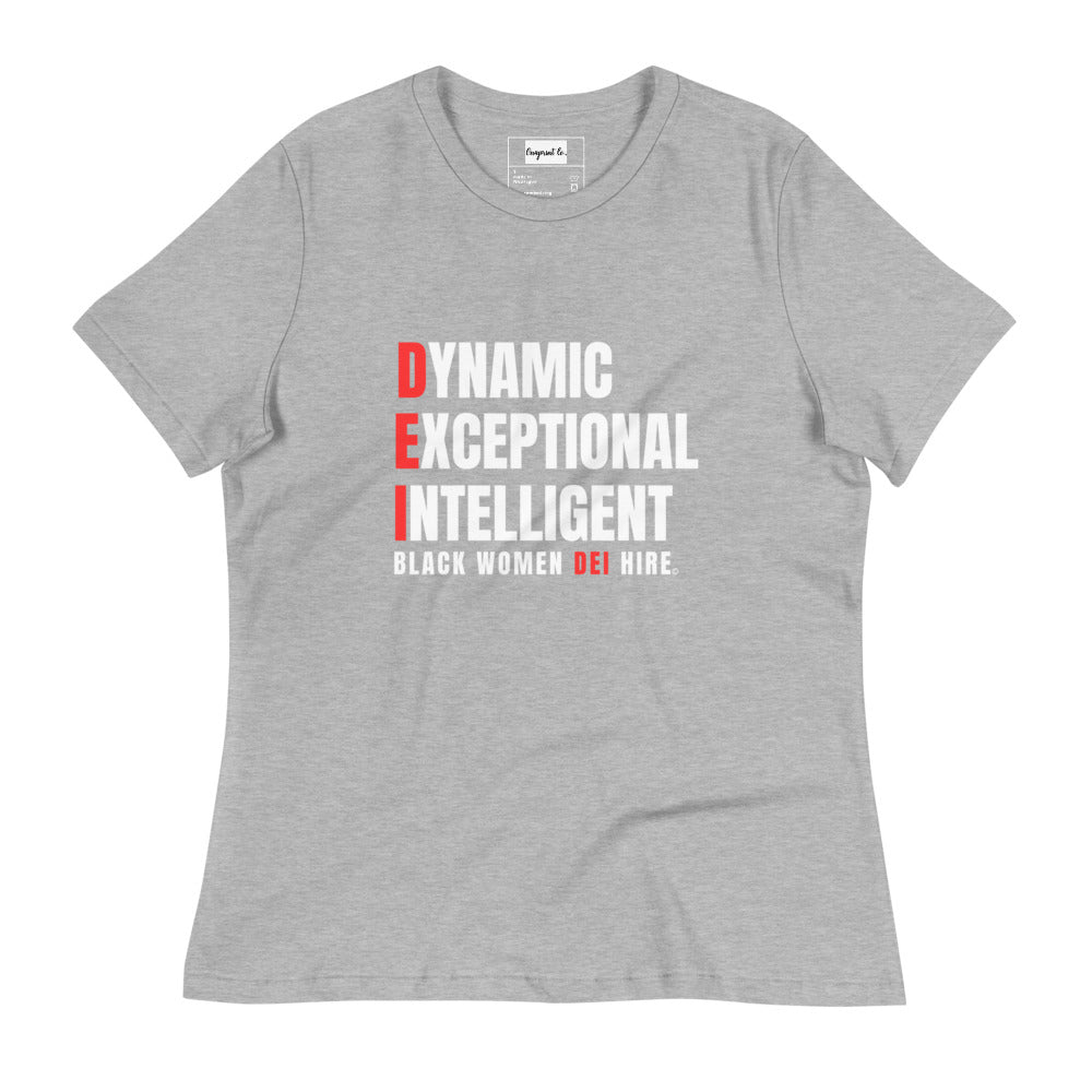 Inspirational Black Women DEI Hire Tee
