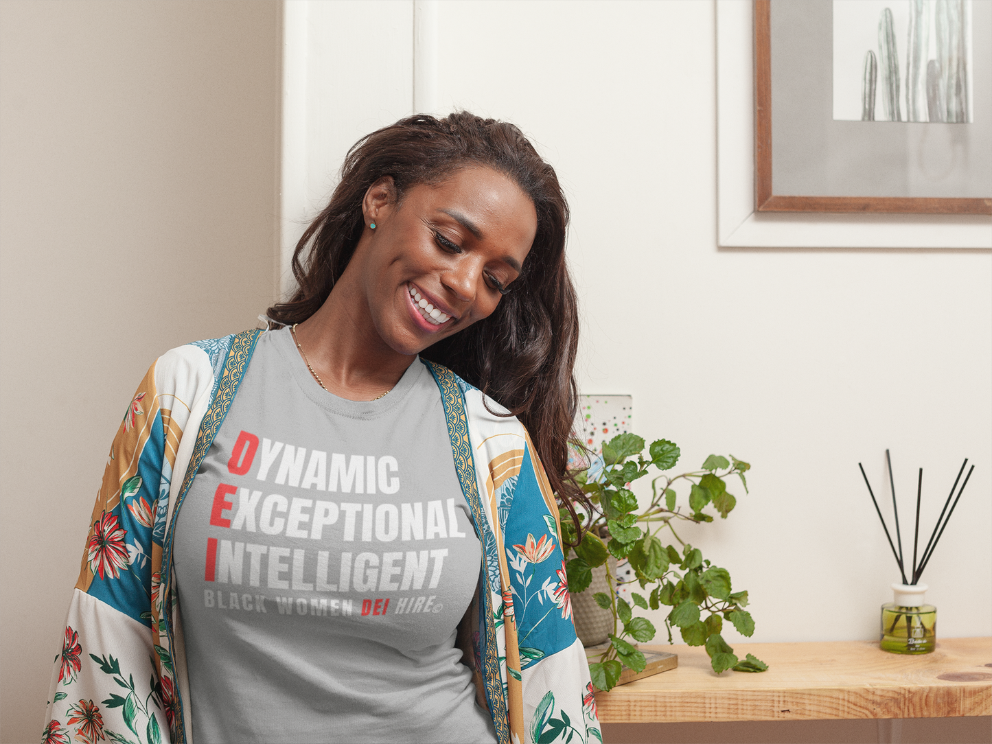 Inspirational Black Women DEI Hire Tee