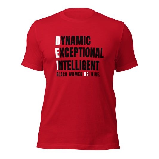 Unisex Inspirational Black Women DEI Tee